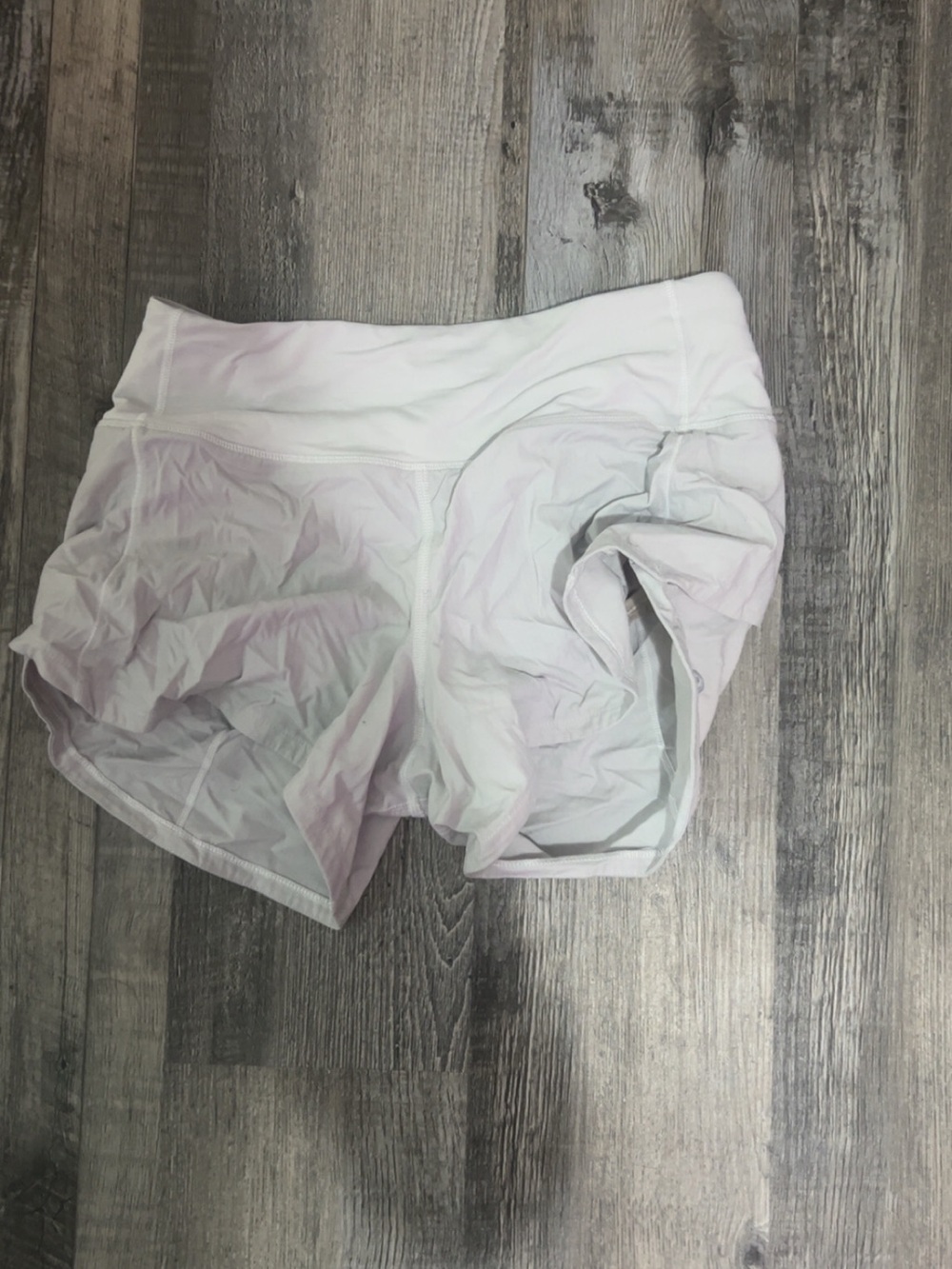 lululemon athletica White Lightweight Performance Shorts